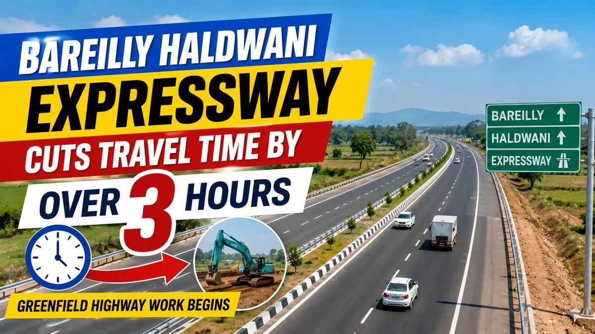 बरेली-हल्द्वानी एक्सप्रेसवे: उत्तर भारत की कनेक्टिविटी को मिलेगी नई रफ्तार